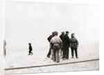 Men on the shore, Scheveningen, Netherlands by James Batkin