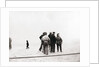 Men on the shore, Scheveningen, Netherlands by James Batkin