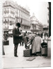 Woman polishing shoes, Brussels by James Batkin