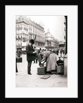 Woman polishing shoes, Brussels by James Batkin