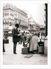 Woman polishing shoes, Brussels by James Batkin