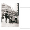 Woman polishing shoes, Brussels by James Batkin
