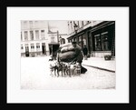 Man with dogcart, Antwerp by James Batkin