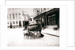 Man with dogcart, Antwerp by James Batkin