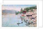 Village by water, Japan by Anonymous