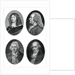 Four industrial reformers: Colbert, Turgot, Arkwright and Watt by Anonymous