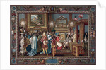 Louis XIV's audience to the Papal ambassador Sigismondo Chigi by Charles le Brun