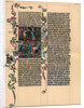 A page from the Wenzel Bible by Anonymous