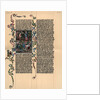 A page from the Wenzel Bible by Anonymous