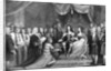 Parliament Offering the Crown to William and Mary by Anonymous