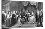Parliament Offering the Crown to William and Mary by Anonymous