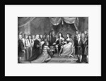 Parliament Offering the Crown to William and Mary by Anonymous