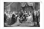 Parliament Offering the Crown to William and Mary by Anonymous