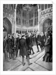 The Speaker's Procession, House of Commons, Palace of Westminster, London by Anonymous