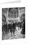 The Speaker's Procession, House of Commons, Palace of Westminster, London by Anonymous