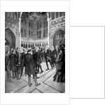 The Speaker's Procession, House of Commons, Palace of Westminster, London by Anonymous