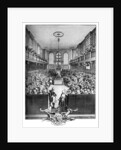 Interior of the House of Commons, Westminster, London by John Pine