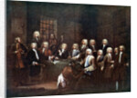A Committee of the House of Commons at the Fleet Street Prison, London by Anonymous