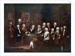 A Committee of the House of Commons at the Fleet Street Prison, London by Anonymous