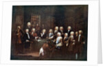A Committee of the House of Commons at the Fleet Street Prison, London by Anonymous