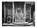 The Royal Throne, House of Lords, Westminster by John Benjamin Stone