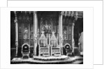 The Royal Throne, House of Lords, Westminster by John Benjamin Stone