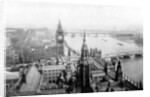 The Houses of Parliament, as seen from Victoria Tower, Westminster, London by Anonymous