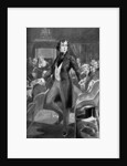Disraeli's first speech in the House of Commons by Anonymous