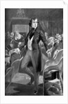 Disraeli's first speech in the House of Commons by Anonymous