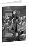Disraeli's first speech in the House of Commons by Anonymous