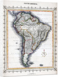 Map of South America by Anonymous