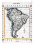 Map of South America by Anonymous