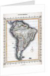 Map of South America by Anonymous