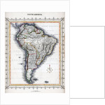 Map of South America by Anonymous