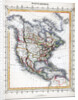 Map of North America by Anonymous
