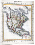 Map of North America by Anonymous