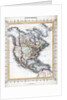 Map of North America by Anonymous