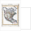 Map of North America by Anonymous