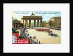 Views of Capitals: Brandenburg Gate, Berlin by Anonymous