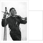 Laila Schou-Nilsen, Norwegian skier, Winter Olympic Games, Garmisch-Partenkirchen, Germany by Anonymous