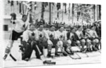 Canadian ice hockey team, Winter Olympic Games, Garmisch-Partenkirchen, Germany by Anonymous