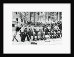 Canadian ice hockey team, Winter Olympic Games, Garmisch-Partenkirchen, Germany by Anonymous
