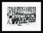 Canadian ice hockey team, Winter Olympic Games, Garmisch-Partenkirchen, Germany by Anonymous