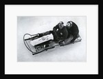American two man bobsleigh team, German winter olympic games by Anonymous
