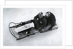 American two man bobsleigh team, German winter olympic games by Anonymous