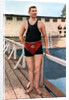 Emil Rausch, Geman swimmer, Olympic Games, St Louis, USA by Anonymous