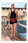 Emil Rausch, Geman swimmer, Olympic Games, St Louis, USA by Anonymous