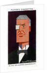 Austen Chamberlain, British politician by Alick P F Ritchie