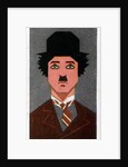 Charlie Chaplin, British film actor and director by Alick P F Ritchie