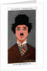 Charlie Chaplin, British film actor and director by Alick P F Ritchie